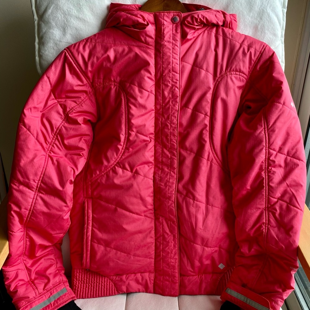 COLUMBIA Kids Pink Omniheat Insulated Jacket